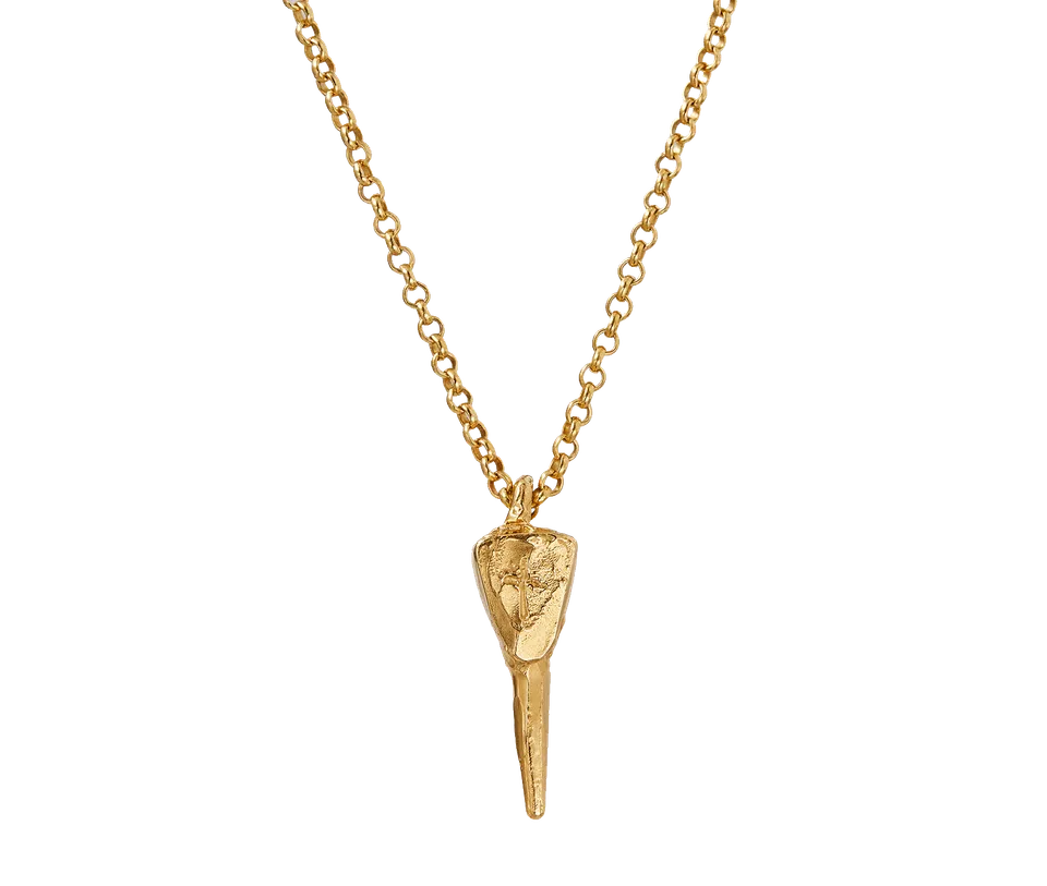 Alighieri Mark of the Future collier bronze plaqué or 24ct