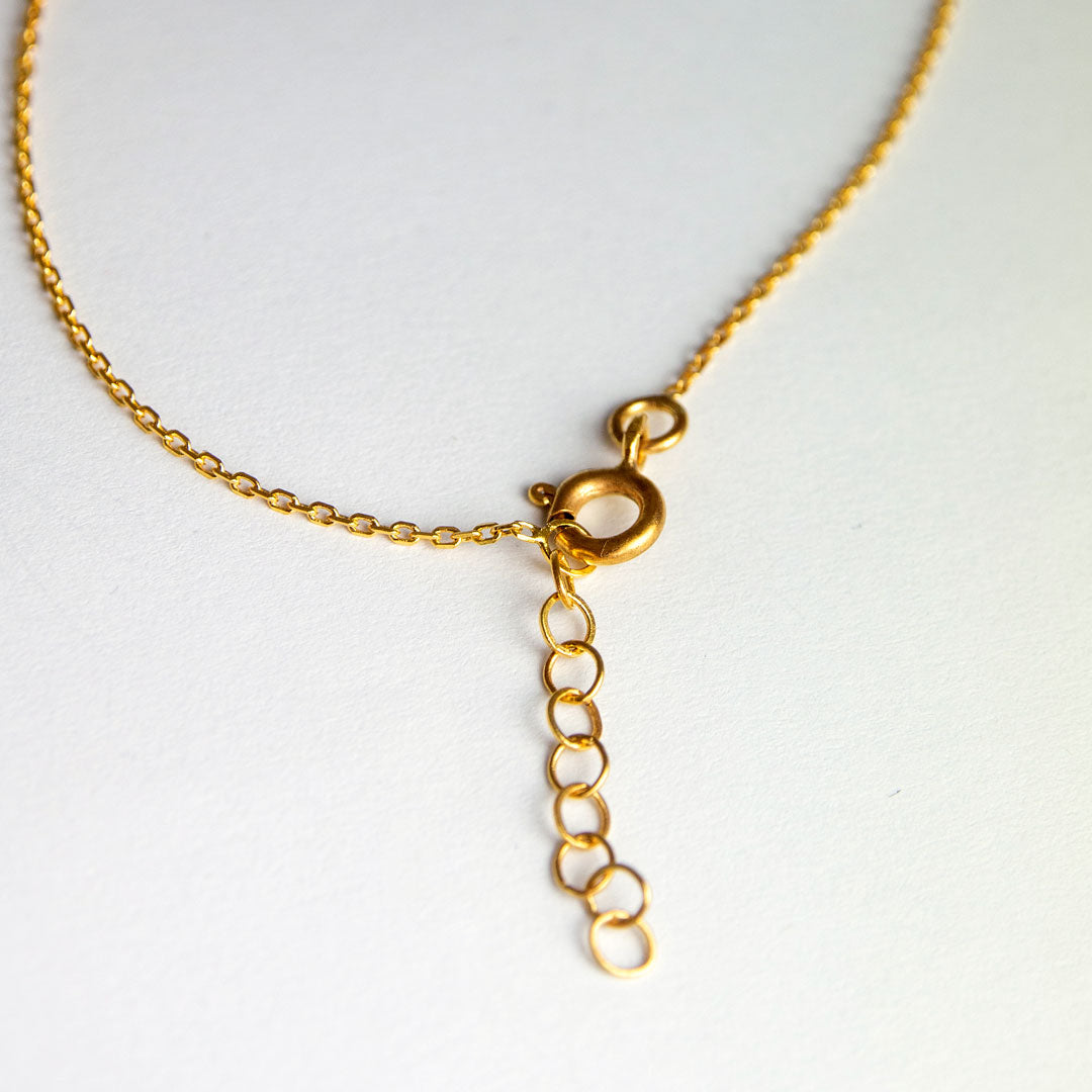 Adorabili Chaîne de cœur collier doré Medium 42 cm