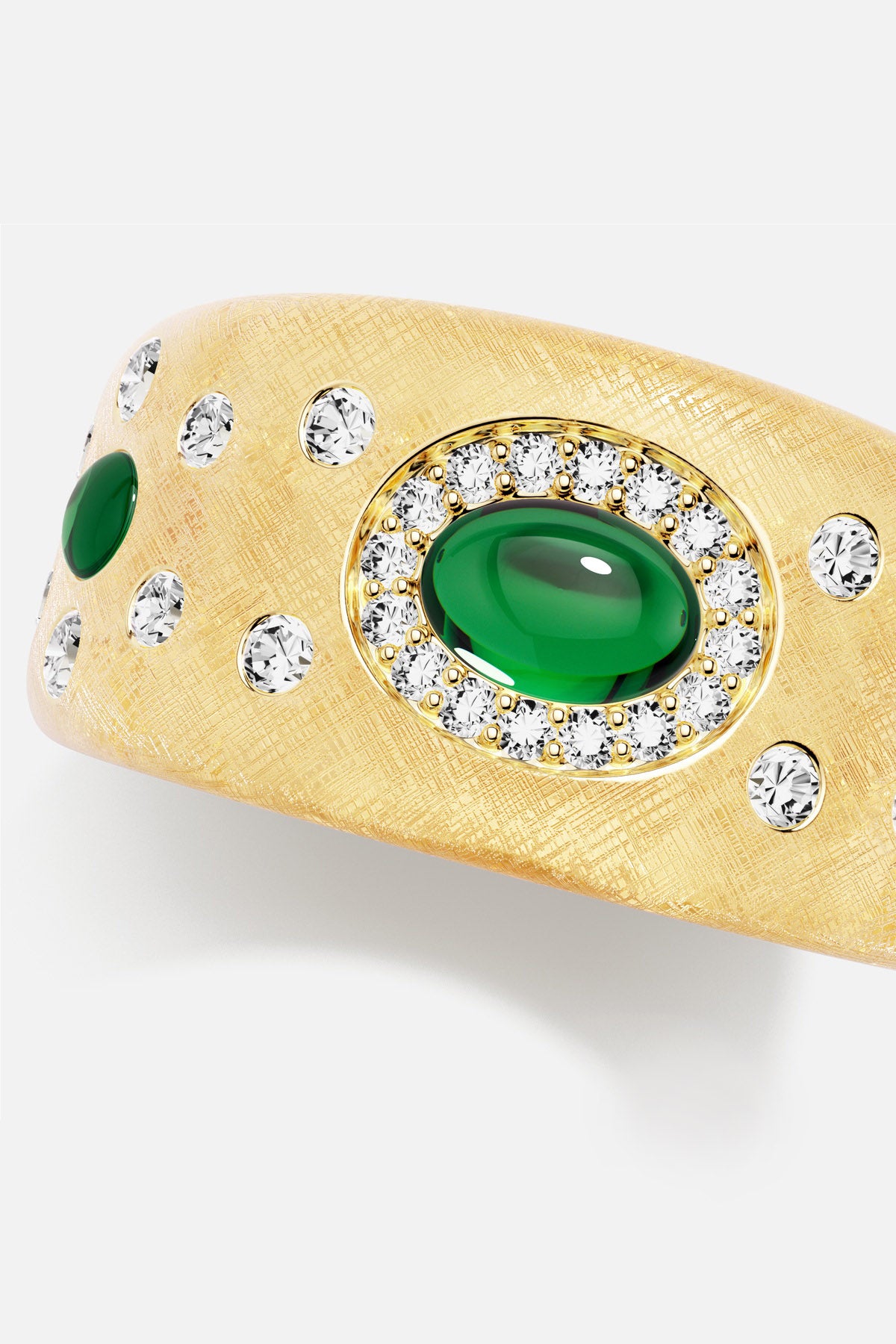 APM Monaco Automne Les Cabochons Bague dorée Taille 52
