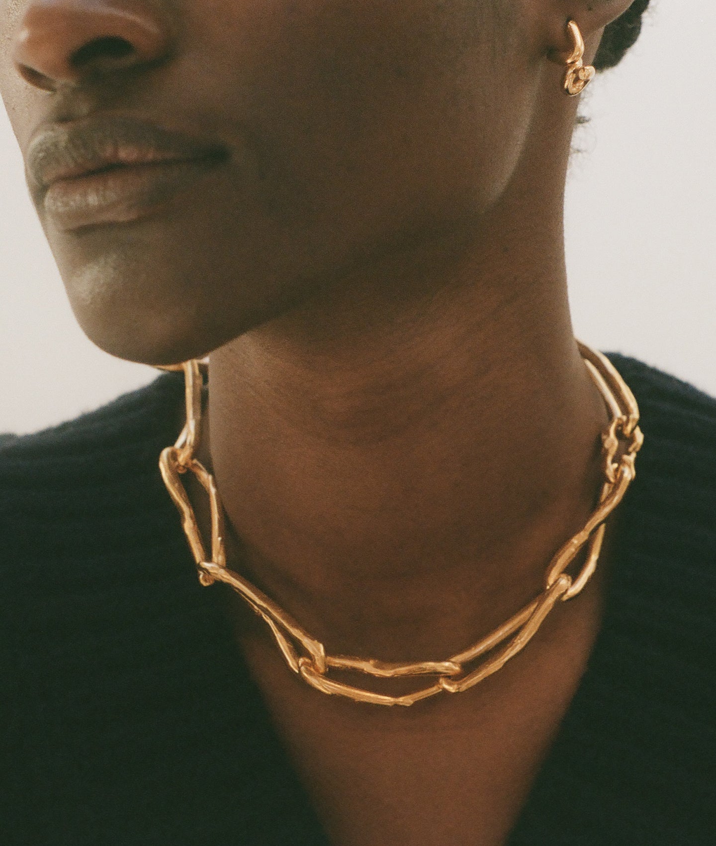 Alighieri Wasteland Choker collier plaqué or 24ct