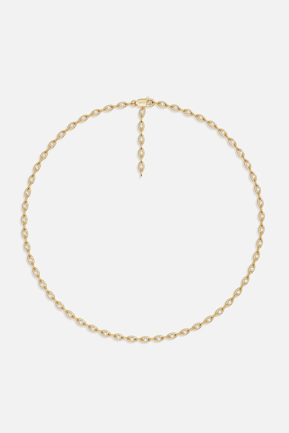 APM Monaco Soleil Enchaîné collier or jaune fin