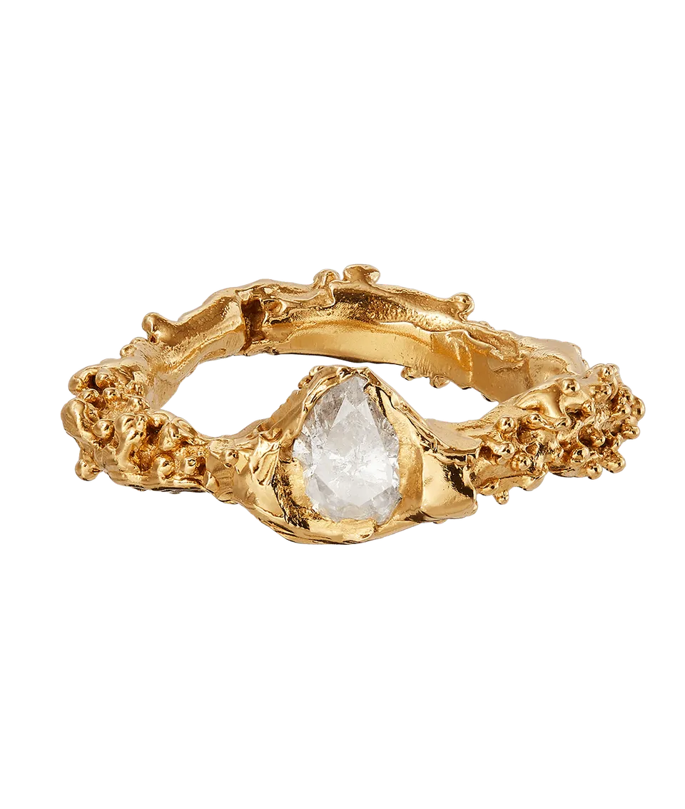 Alighieri Bewitching North Star bague diamant or 9ct