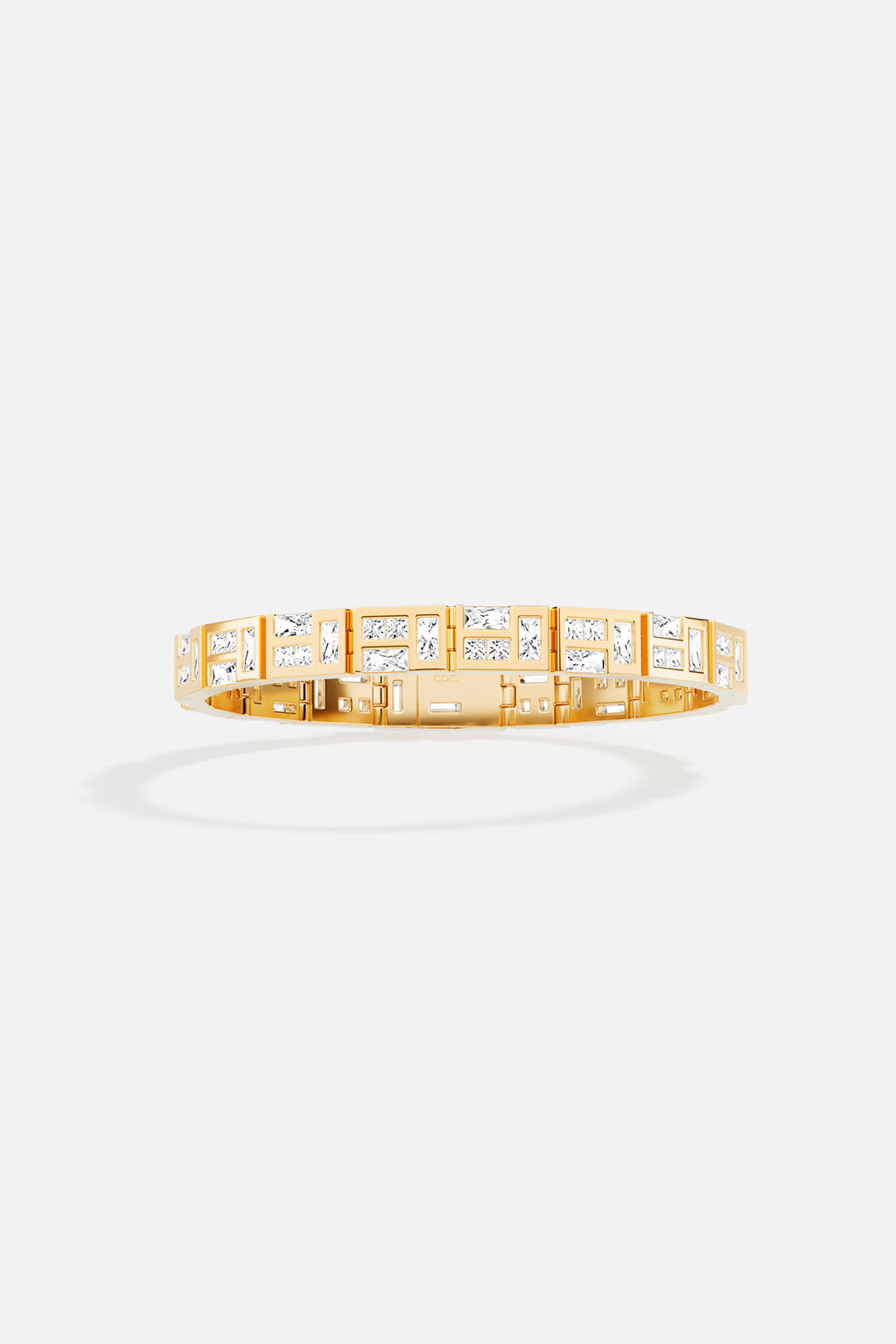 APM Monaco Festival Ice bracelet or jaune baguette