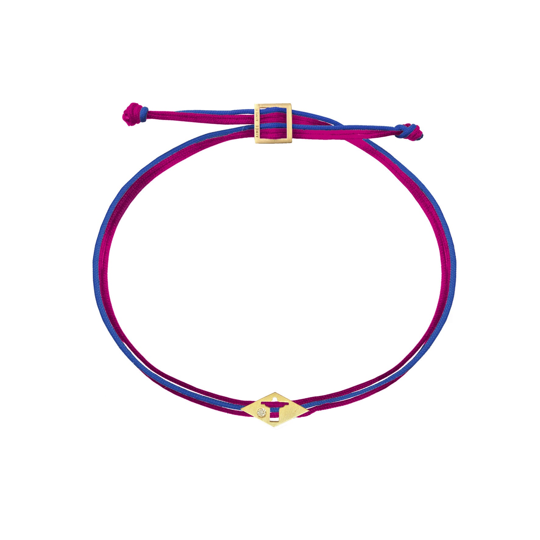 Aimée Aimer Bracelets Rio 1931 Or Jaune Diamant Vert Rose