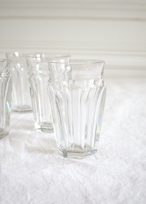 Aimée Aimer Harcourt petits verres cristal Baccarat lot 6