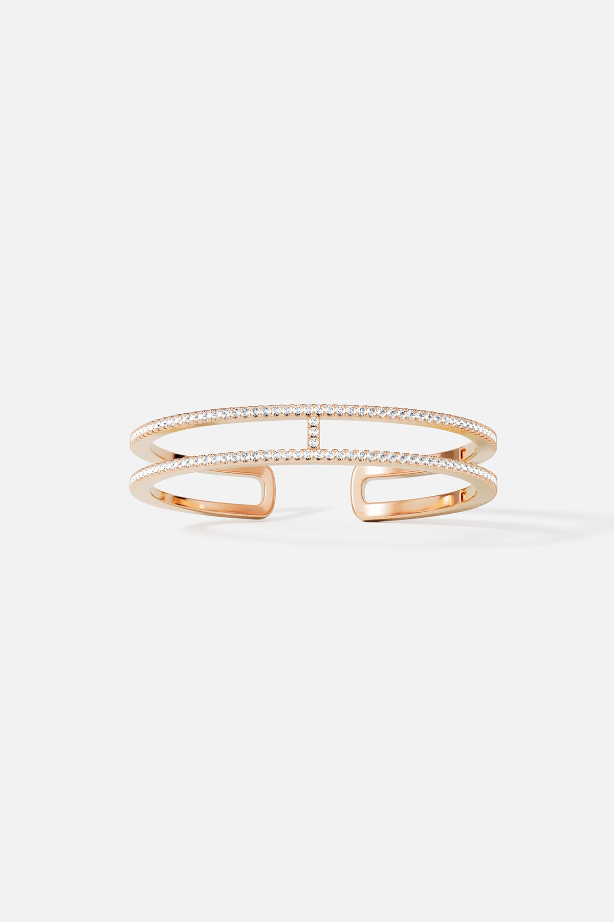 APM Monaco Croisette Cannes jonc or rose M 17 cm