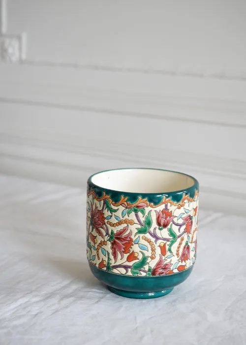 Aimée Aimer Vases Emeraudes cache-pot fleurs émeraude 15 cm