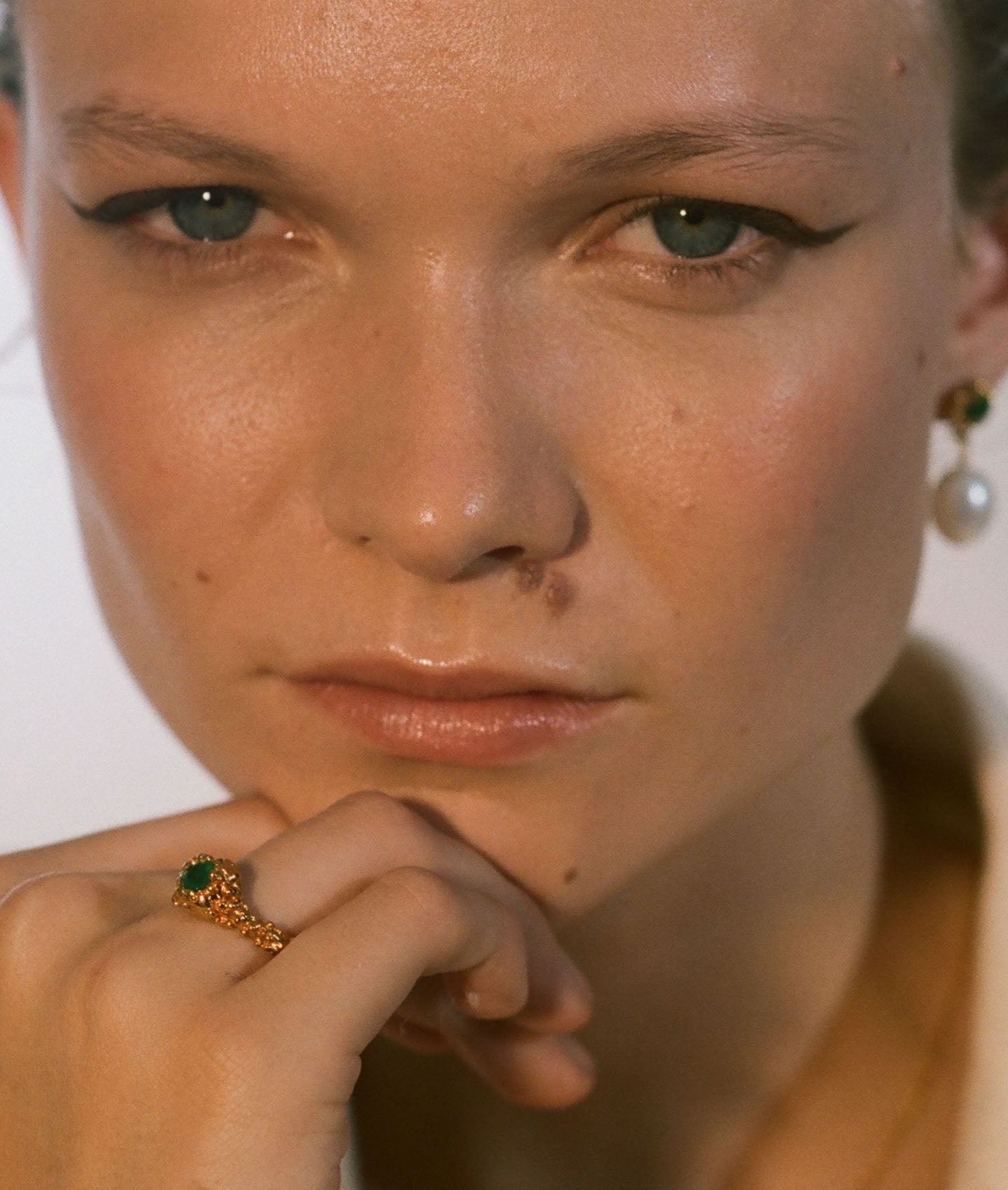 Alighieri Emerald Spark bague émeraude or J M P