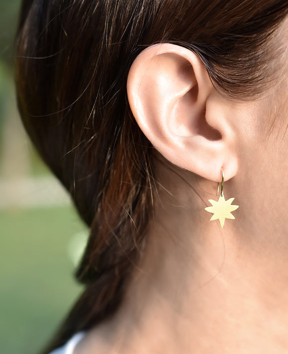 Aimée Aimer Lumière boucle oreille or jaune unité