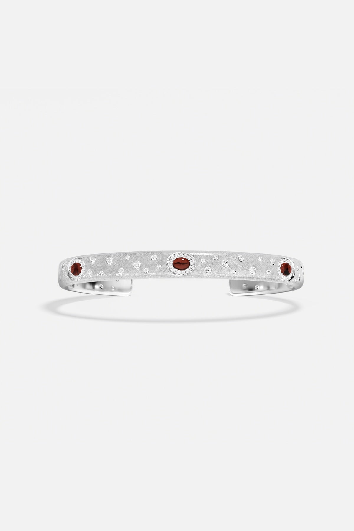 APM Monaco Automne Les Cabochons bracelet jonc bordeaux