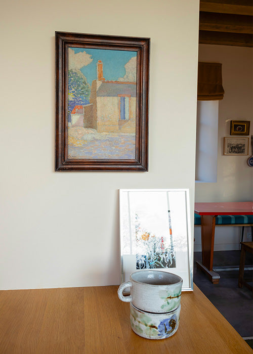 Aimée Aimer Œuvres tableau huile Paul Costes 34 x 22 cm