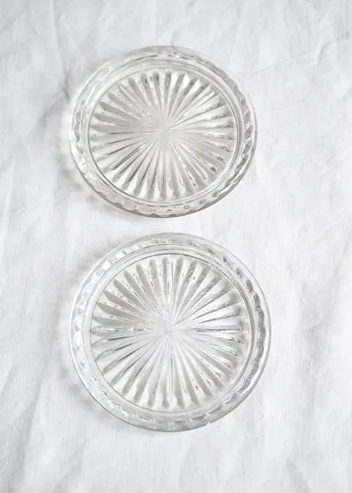 Aimée Aimer Étoile Paire dessous-bouteille cristal Baccarat