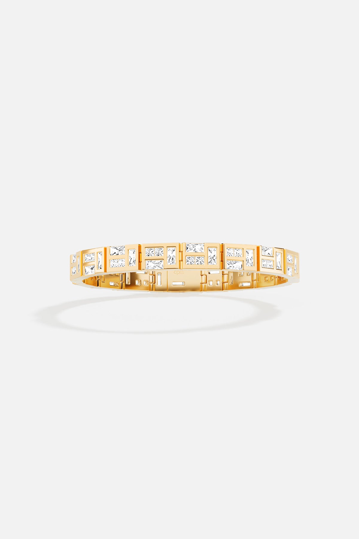 APM Monaco Festival Ice bracelet or jaune baguette