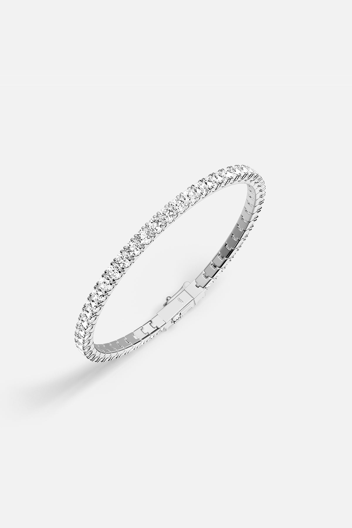 APM Monaco Lumière Tennis Bracelet blanc 18 cm