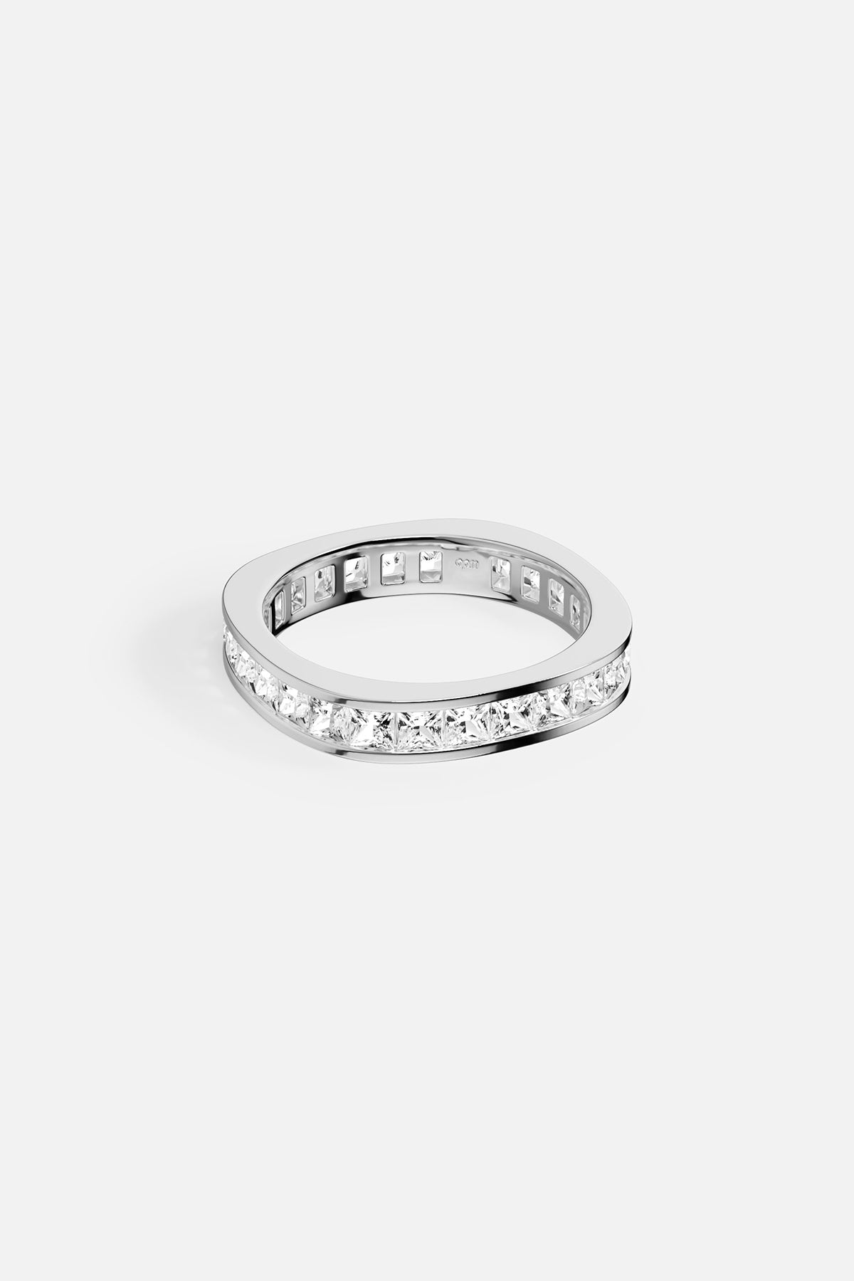 APM Monaco Festival Monaco bague blanche taille 52 zirconia
