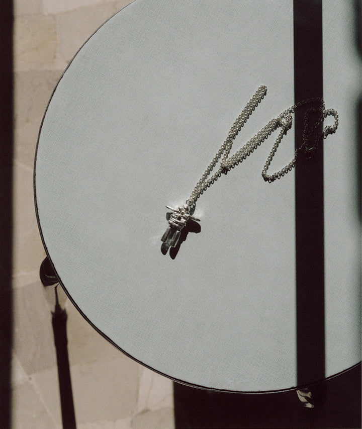 Alighieri Skeleton of the Self collier argent sterling recyclé
