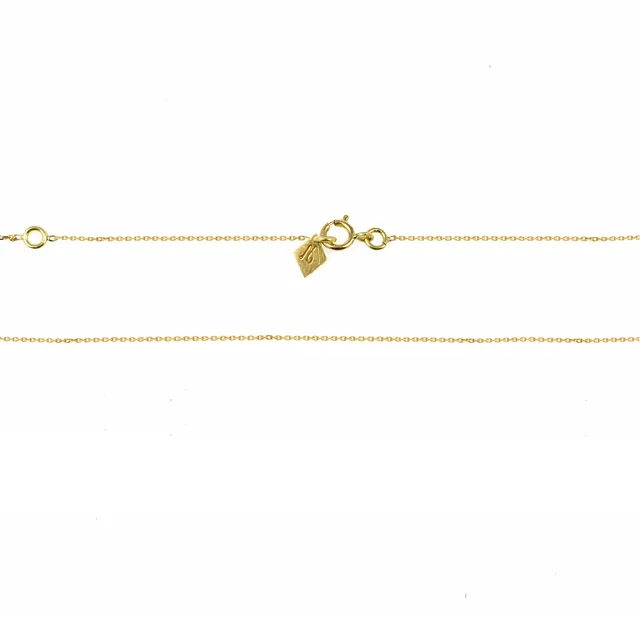 Aimée Aimer Colliers Chaîne fine Collier or jaune 43 cm