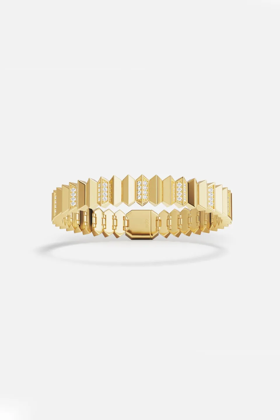 APM Monaco Yacht Club Up and Down bracelet doré M 18 cm