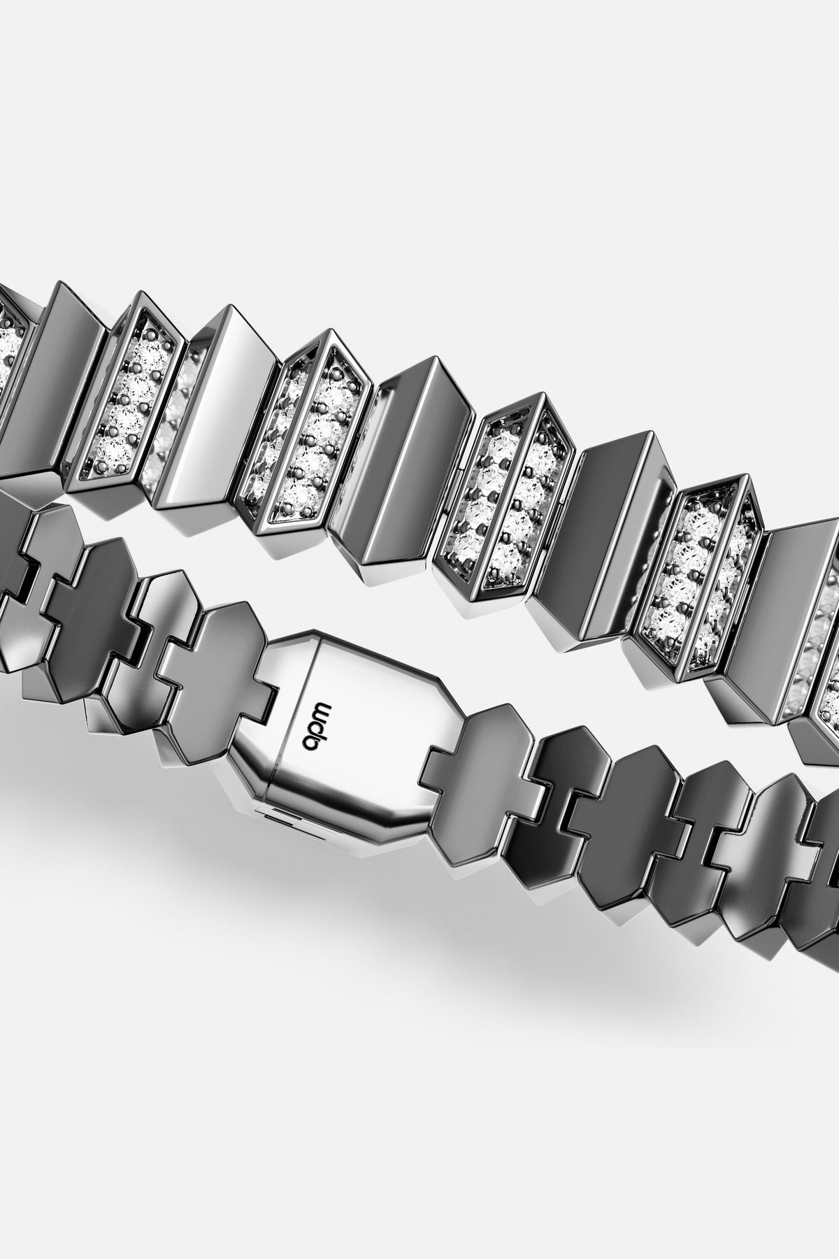 APM Monaco Yacht Club Up and Down bracelet gris taille M