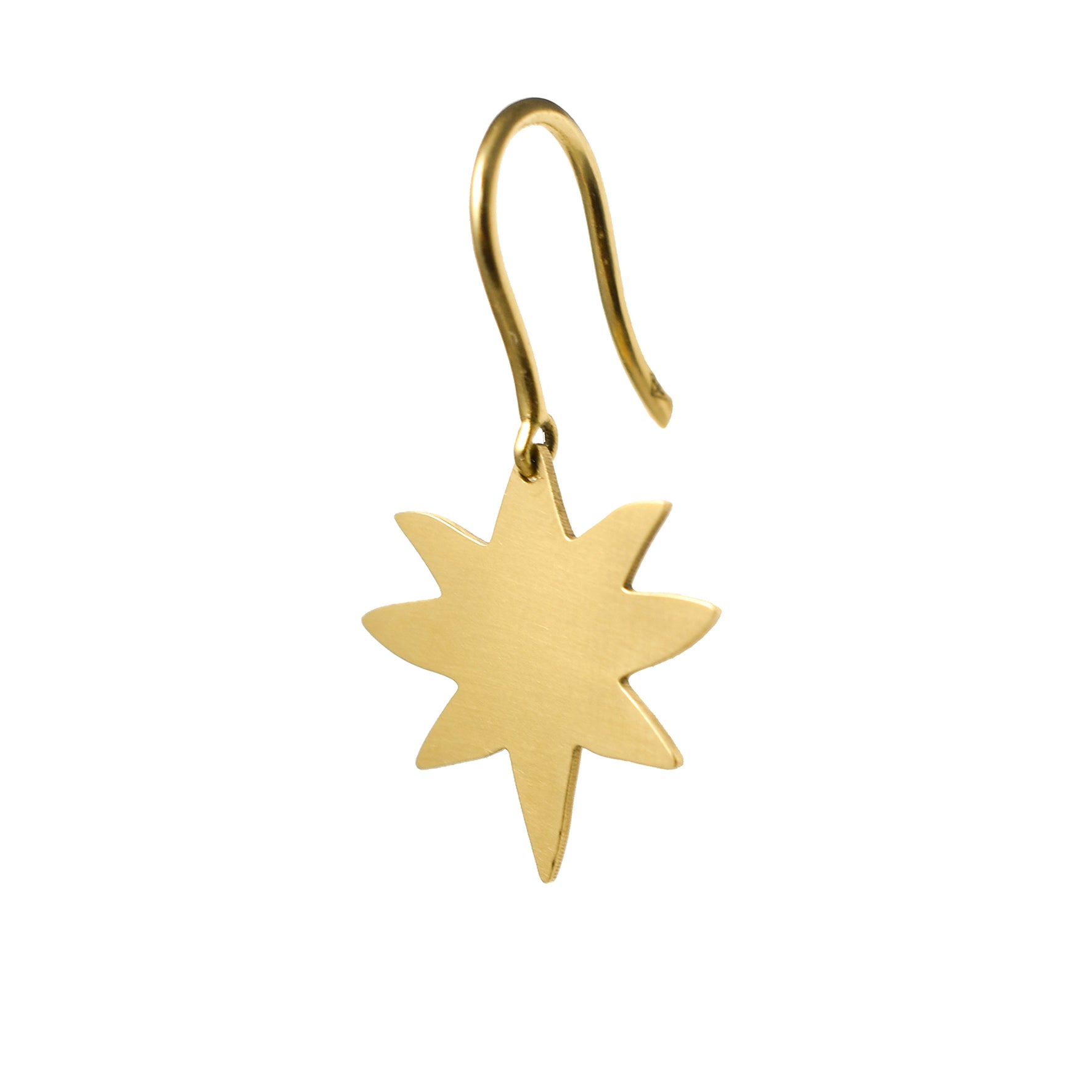 Aimée Aimer Lumière boucle oreille or jaune unité