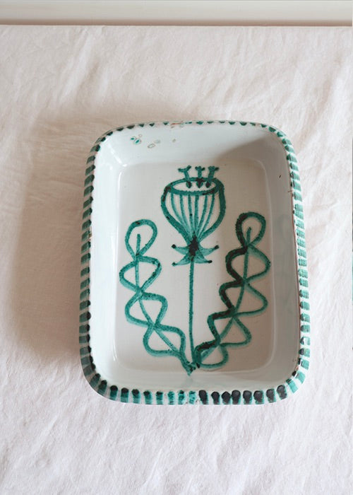 Aimée Aimer Art de la table Grand Plat Botanique Picault