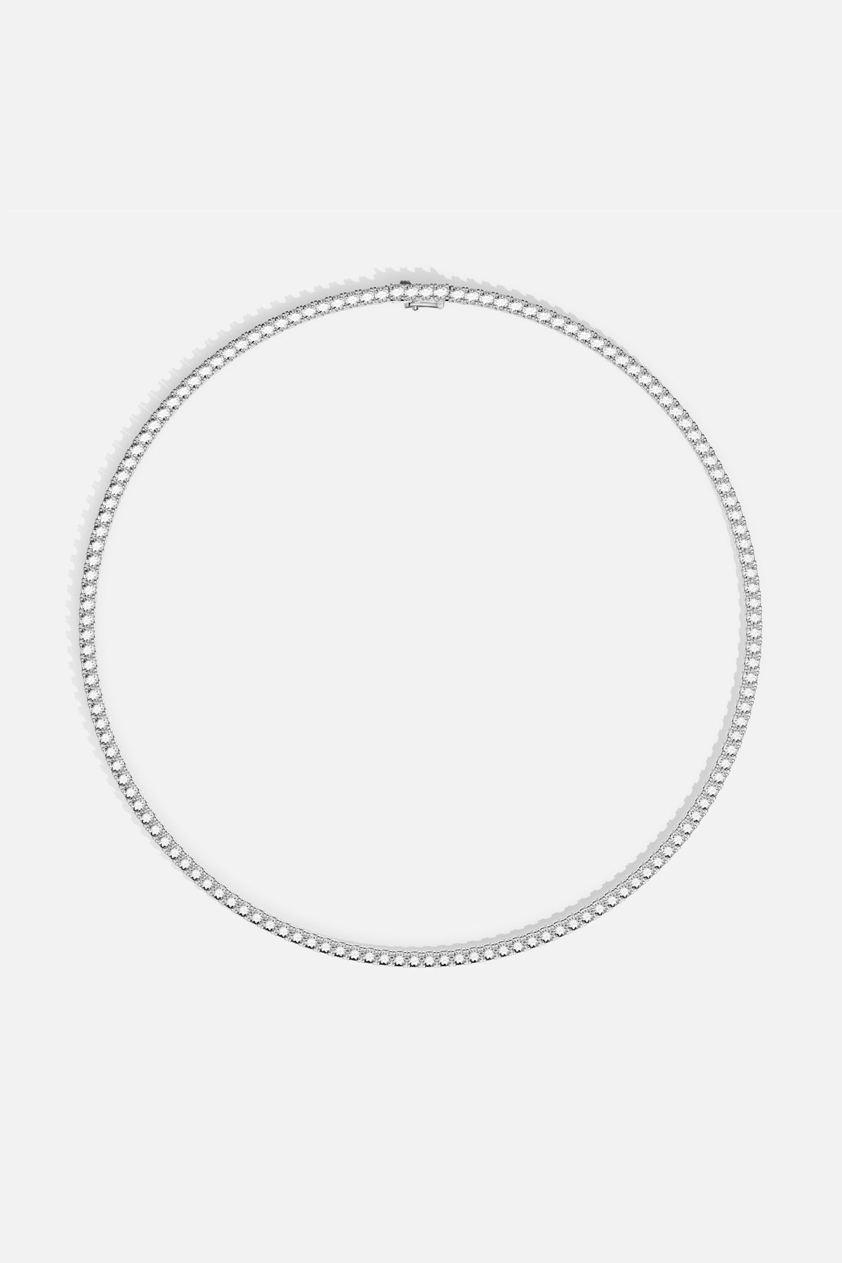 APM Monaco Lumière Tennis collier rivière blanc
