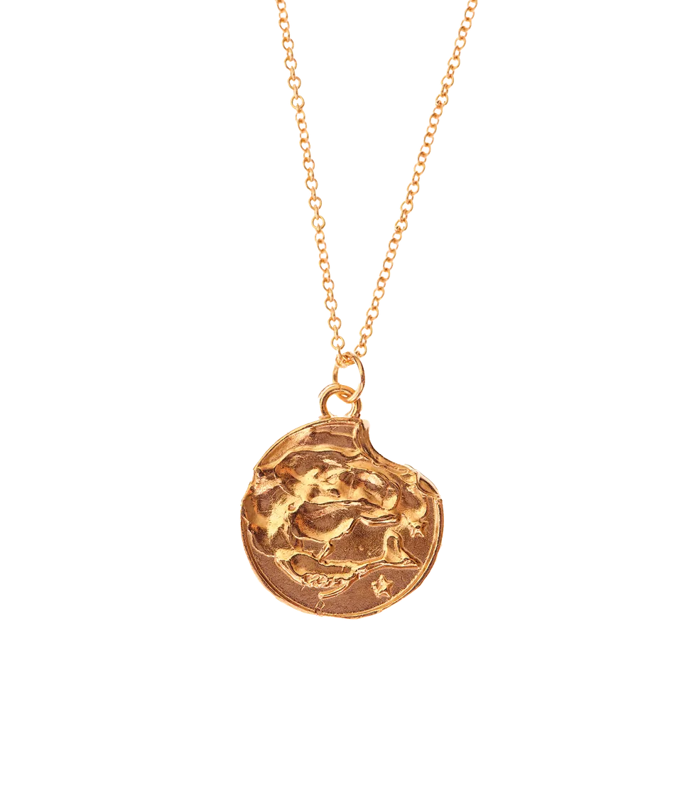 Alighieri The Pisces Medallion collier or poissons