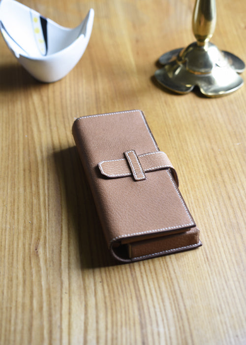 Hermès Étui cartes Cassandre cuir 20 cm pièce unique