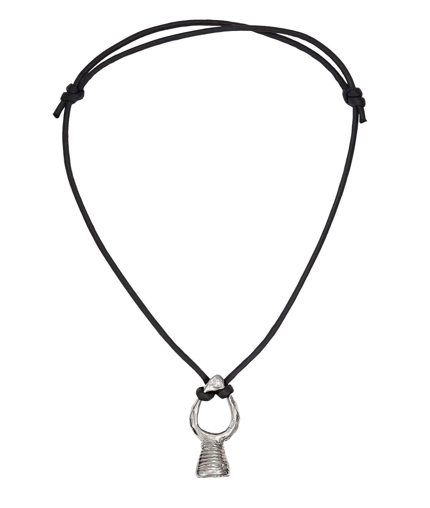 Alighieri Hidden Reflection collier pendentif miroir argent