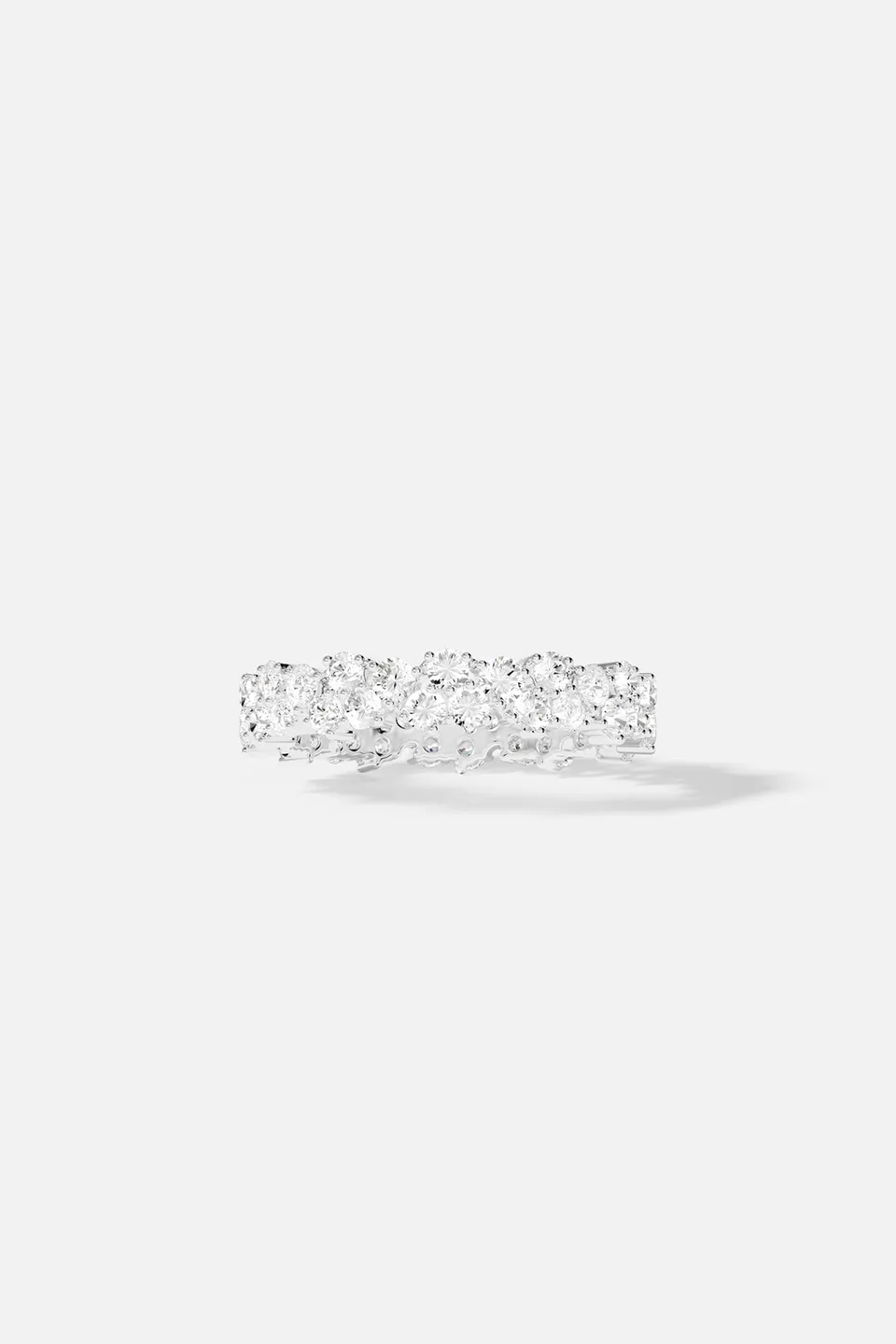 APM Monaco Festival Drop bague argent zirconia taille 52
