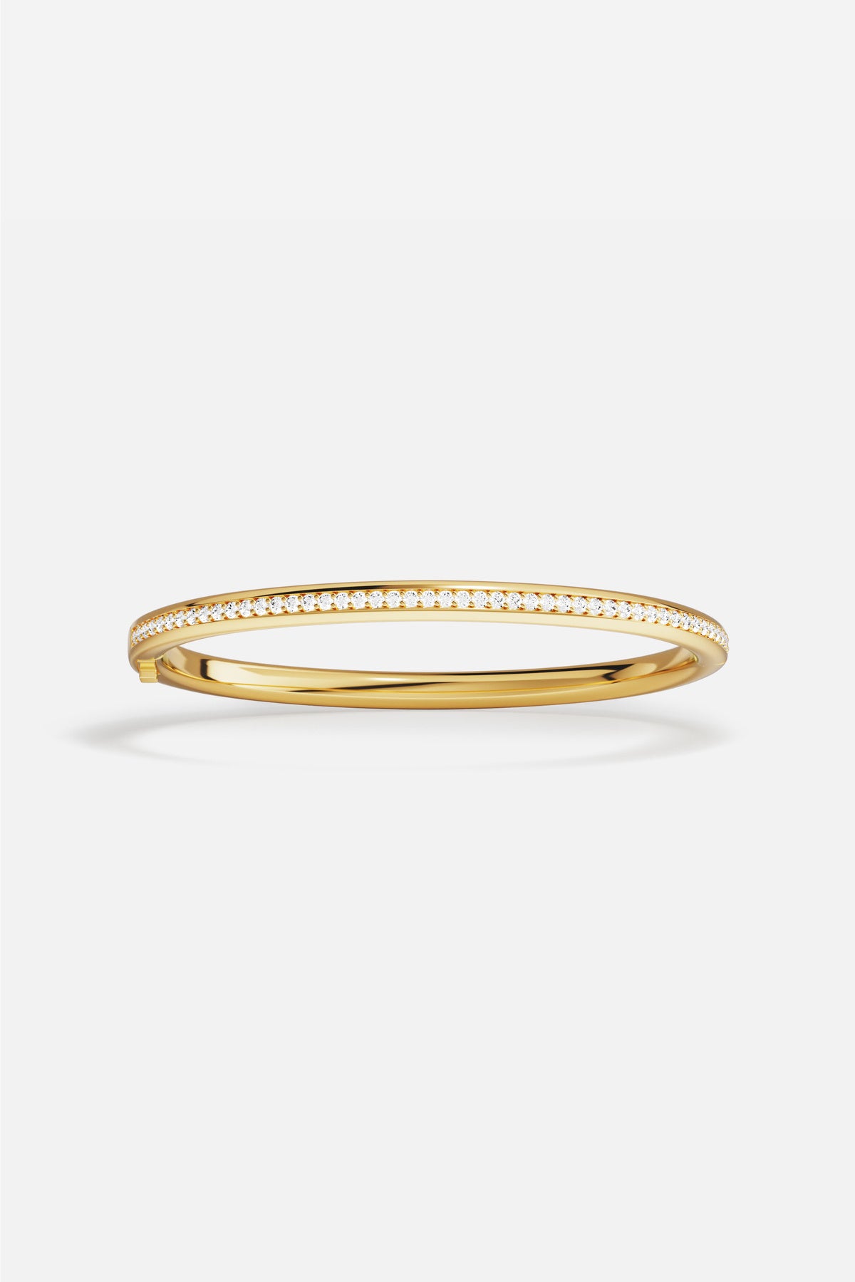 APM Monaco Croisette Riviera jonc fin or jaune S 15 cm