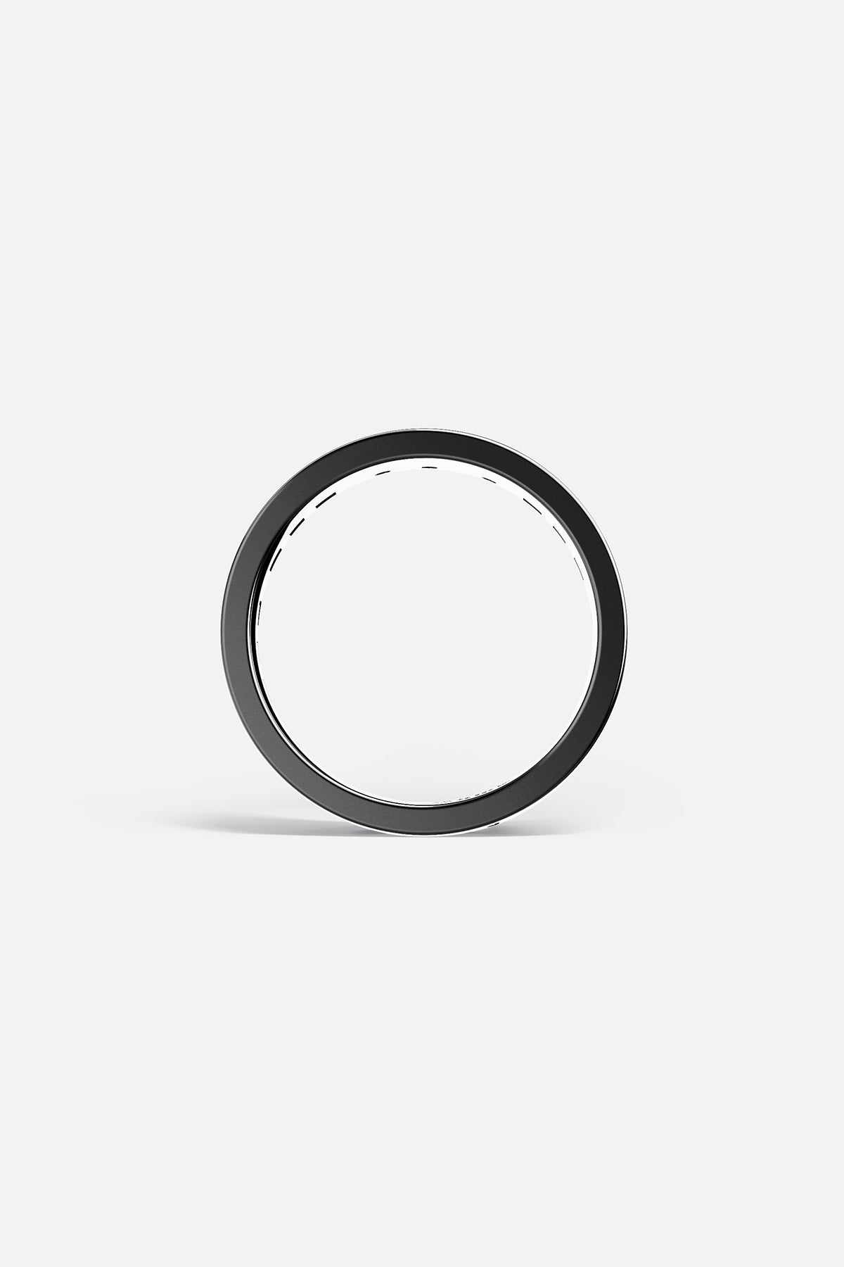 APM Monaco Morse Code SMILE bague grise bleue