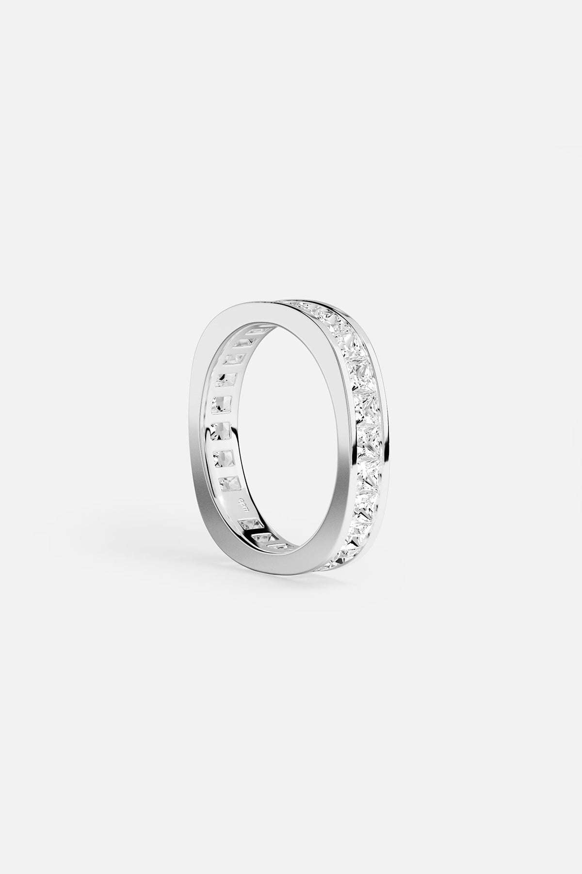 APM Monaco Festival Monaco bague blanche taille 52 zirconia
