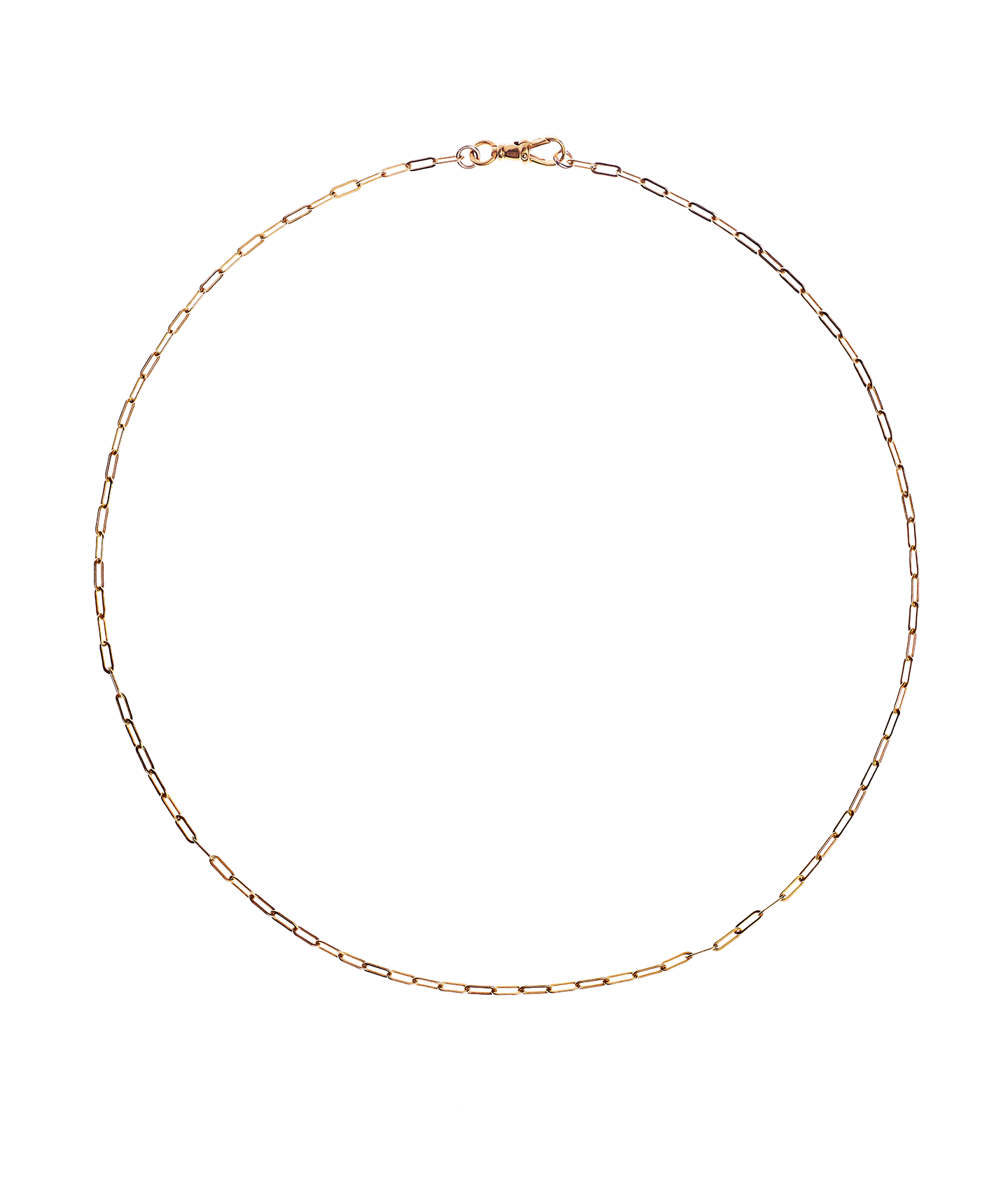 Alighieri The Dante Chain collier chaîne bronze doré