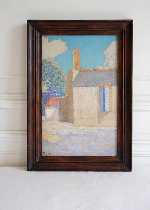 Aimée Aimer Œuvres tableau huile Paul Costes 34 x 22 cm