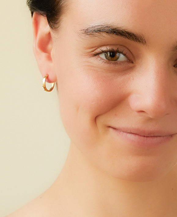 Aimée Aimer Grains créole or jaune 11 mm à l'unité