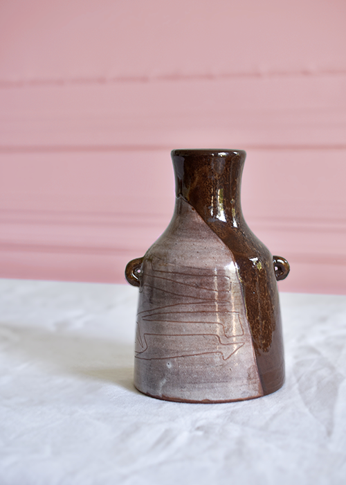 Juliette Derel Toi et Moi vase céramique émaillée 17 cm