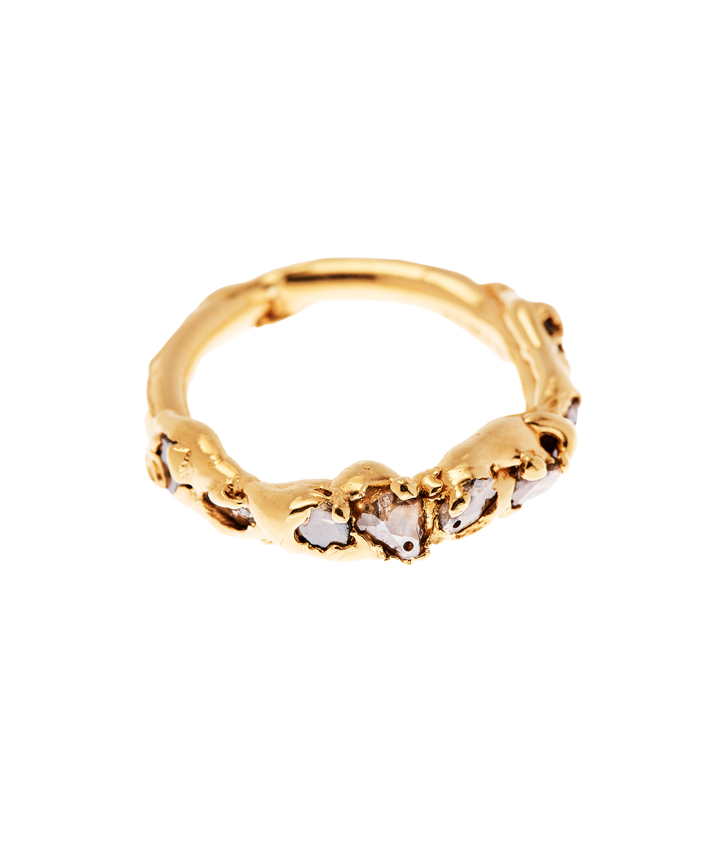 Alighieri Road Less Travelled bague diamant or