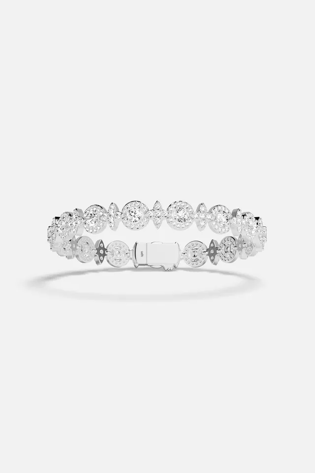 APM Monaco Météorites Glamour bracelet blanc zircones