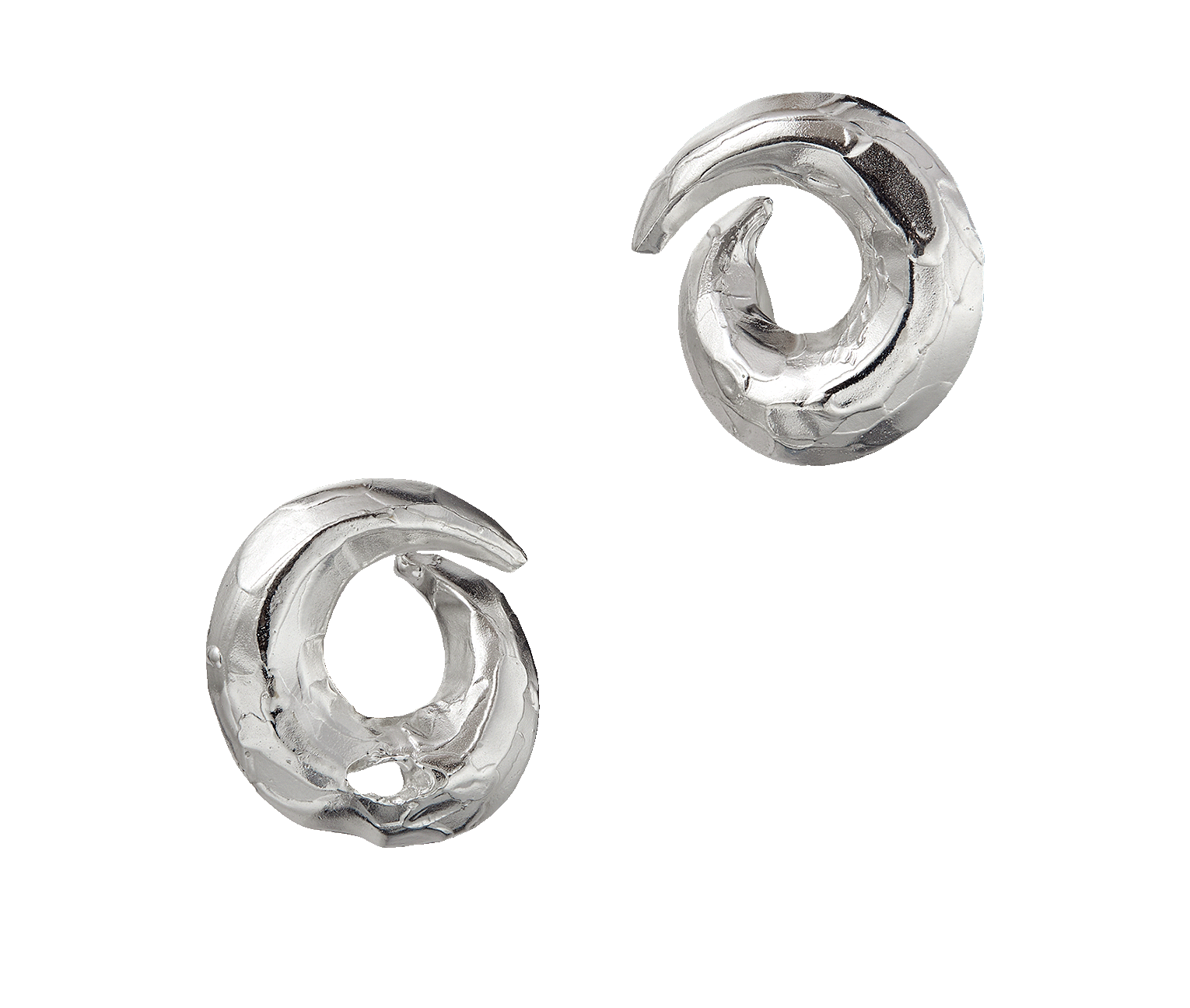 Alighieri Rebirth boucles d’oreilles argent recyclé sculptural