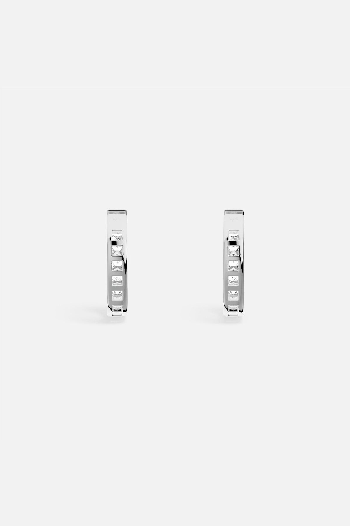 APM Monaco Festival Monaco créoles argent blanc 18,8 mm