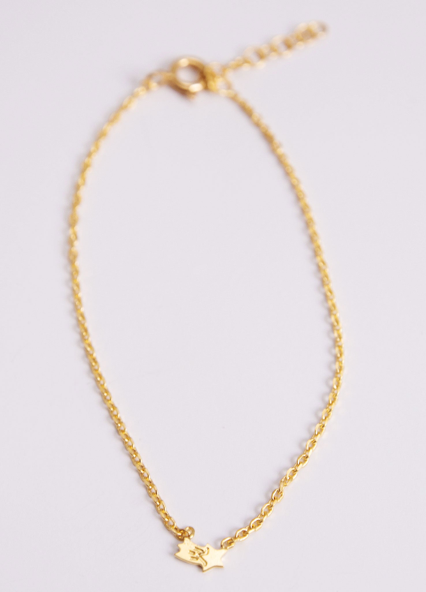 Adorabili Best bracelet enfant Arc-en-ciel or fin 14 cm