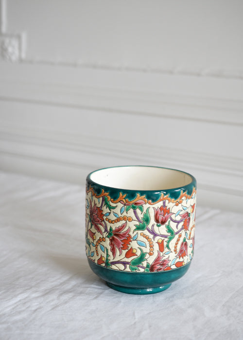 Aimée Aimer Vases Emeraudes cache-pot fleurs émeraude 15 cm