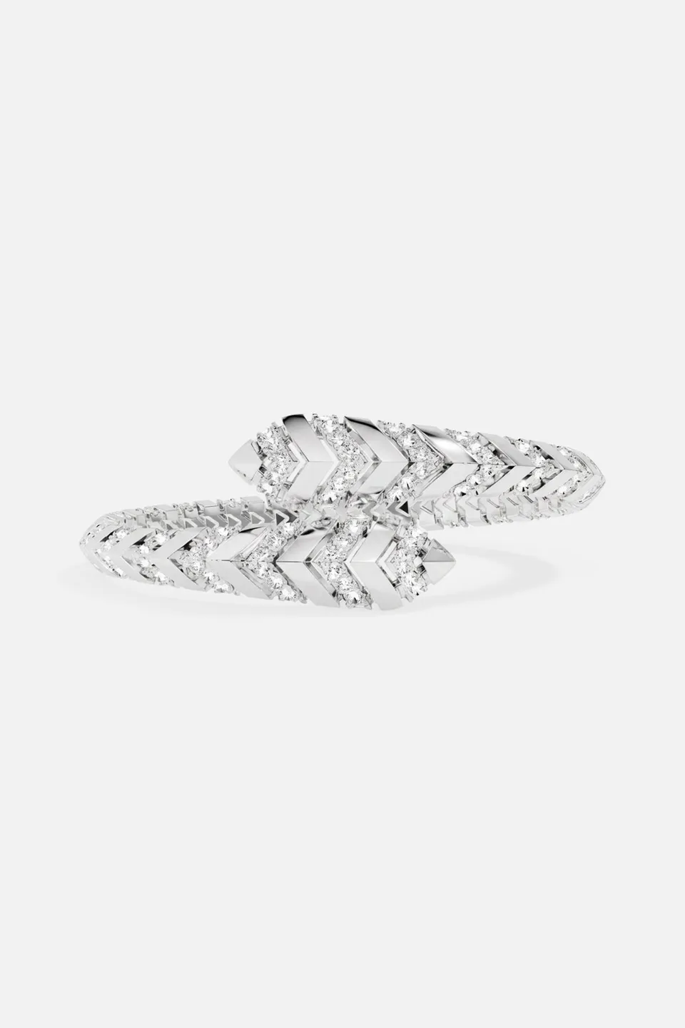 APM Monaco Festival Kâa jonc argent taille M 16,5 cm
