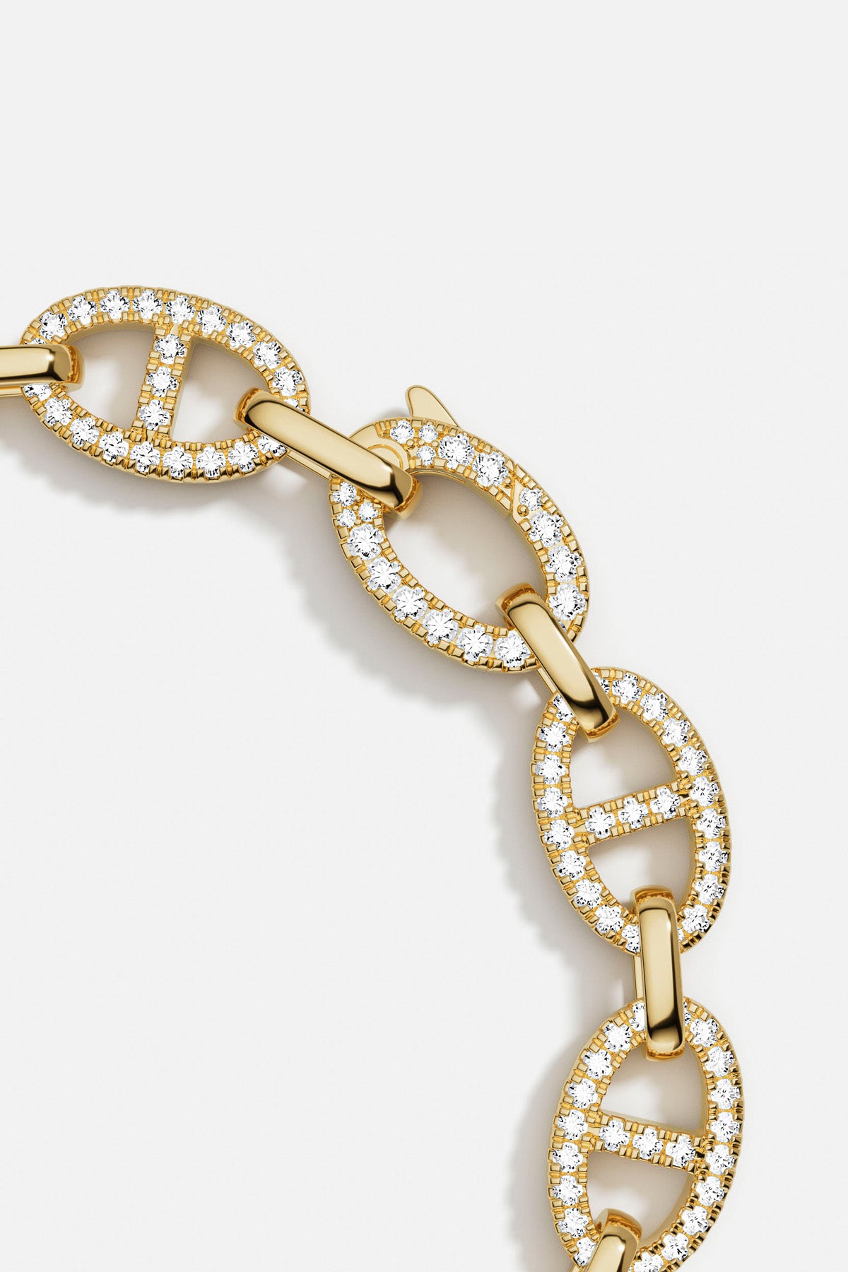 APM Monaco Yacht Club bracelet marine doré taille M 18 cm