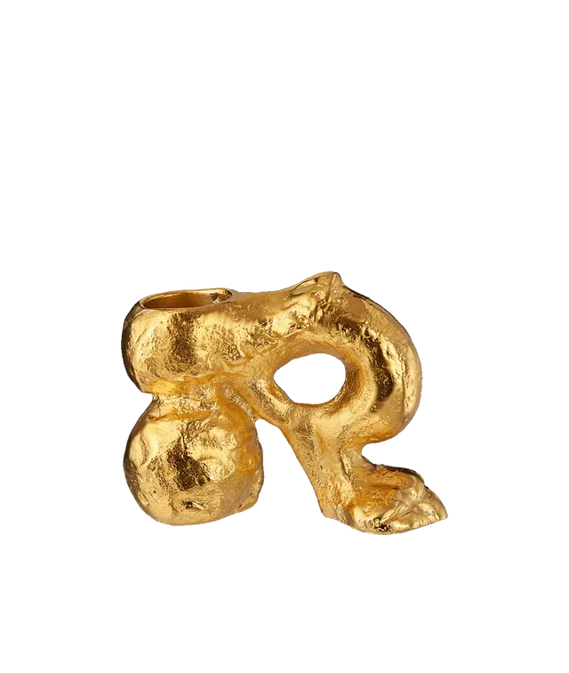 Alighieri CASA Lion Paw bougeoir doré