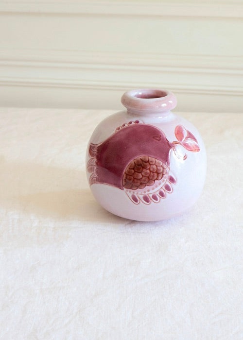 Aimée Aimer Vases Vase Oiseau Cloutier céramique 13 cm